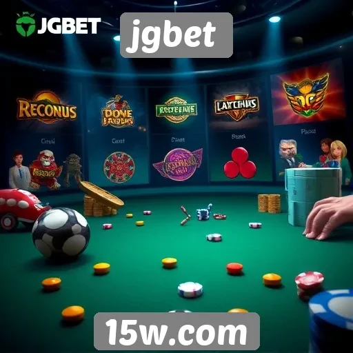 Exploração dos jogos disponíveis no jgbet